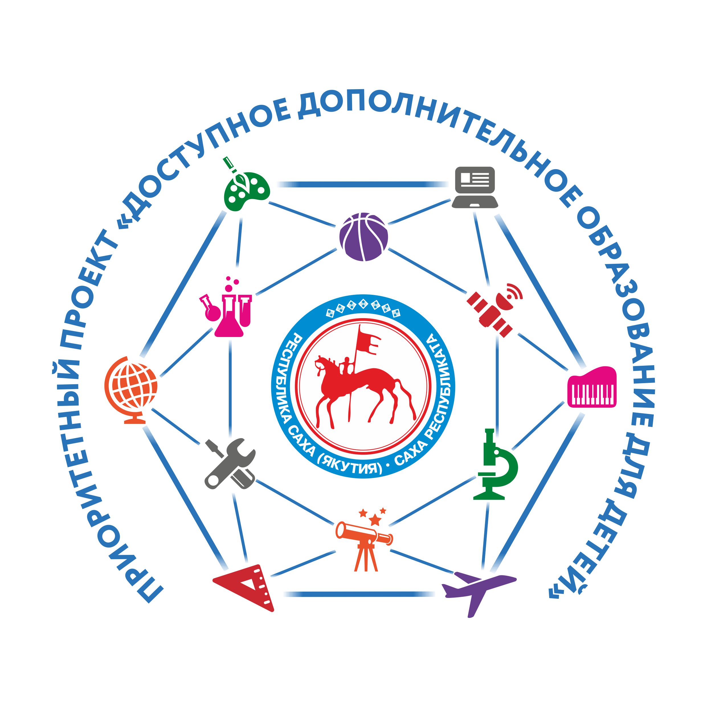 Открытие дополнительного образования. Эмблема новые места в дополнительном образовании. Приоритетный проект доступное дополнительное образование для детей. Центр дополнительного образования логотип. Проект доступное дополнительное образование для детей логотип.